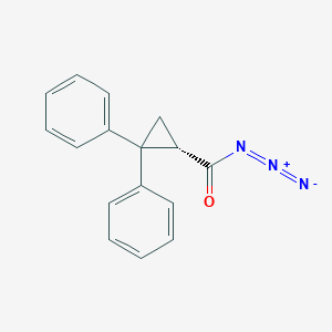 (1S)-2,2-diphenylcyclopropane-1-carbonyl azide