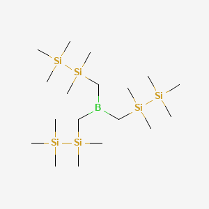 1,1',1''-[Boranetriyltris(methylene)]tris(pentamethyldisilane)