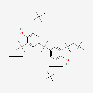 4,4'-(Propane-2,2-diyl)bis[2,6-bis(2,4,4-trimethylpentan-2-yl)phenol]