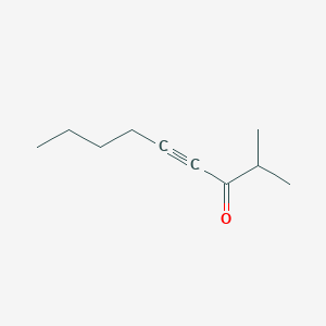 4-Nonyn-3-one, 2-methyl-