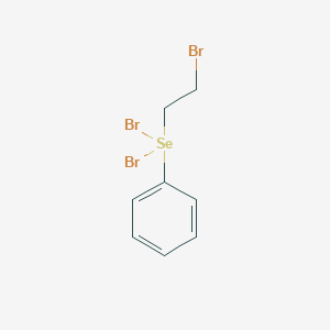 Selenium, dibromo(2-bromoethyl)phenyl-