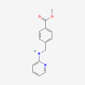 Benzoic acid, 4-[(2-pyridinylamino)methyl]-, methyl ester