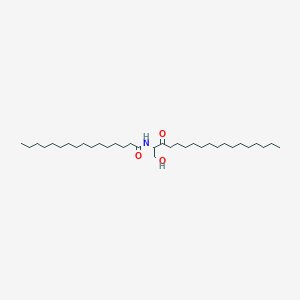 N-(1-Hydroxy-3-oxooctadecan-2-YL)hexadecanamide