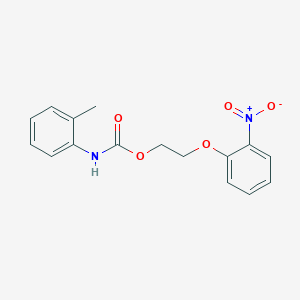 2-(2-Nitrophenoxy)ethyl (2-methylphenyl)carbamate