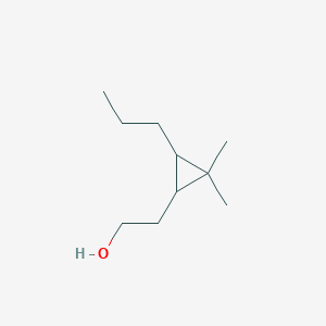 2-(2,2-Dimethyl-3-propylcyclopropyl)ethan-1-ol