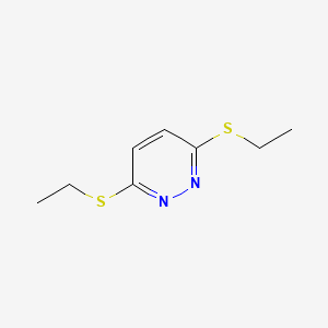 3,6-Bis(ethylsulfanyl)pyridazine