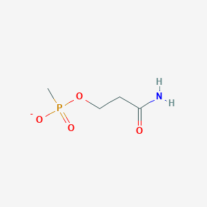 3-Amino-3-oxopropyl methylphosphonate