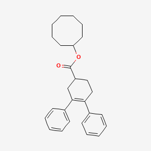 Cyclooctyl 3,4-diphenylcyclohex-3-ene-1-carboxylate