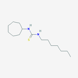 N-Cycloheptyl-N'-heptylthiourea