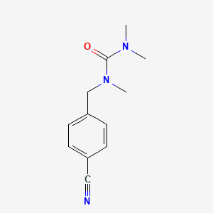 N-[(4-Cyanophenyl)methyl]-N,N',N'-trimethylurea