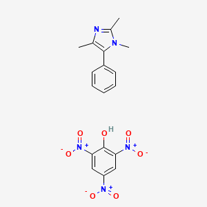 1,2,4-Trimethyl-5-phenylimidazole;2,4,6-trinitrophenol