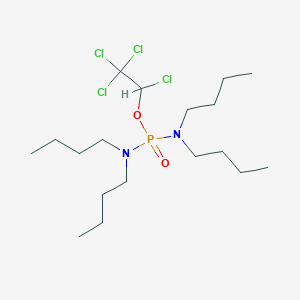 1,2,2,2-Tetrachloroethyl N,N,N',N'-tetrabutylphosphorodiamidate