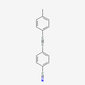 4-[(4-Methylphenyl)ethynyl]benzonitrile