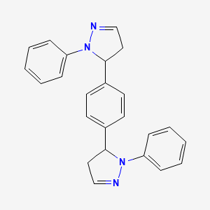 5,5'-(1,4-Phenylene)bis(1-phenyl-4,5-dihydro-1H-pyrazole)