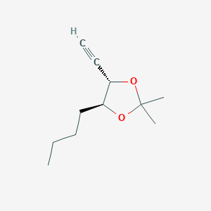 (4S,5S)-4-butyl-5-ethynyl-2,2-dimethyl-1,3-dioxolane