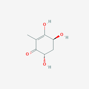 (4S,6S)-3,4,6-trihydroxy-2-methylcyclohex-2-en-1-one