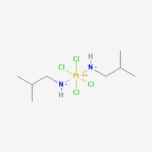 2-Methylpropylazanide;tetrachloroplatinum(2+)