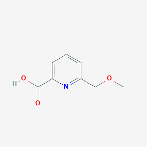 molecular formula C8H9NO3 B1451568 6-(Methoxymethyl)pyridine-2-carboxylic acid CAS No. 354517-76-3