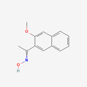 N-[1-(3-Methoxynaphthalen-2-yl)ethylidene]hydroxylamine