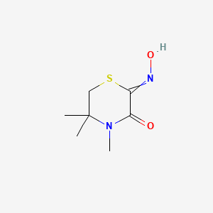 2-(Hydroxyimino)-4,5,5-trimethylthiomorpholin-3-one