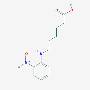 6-(2-Nitroanilino)hexanoic acid