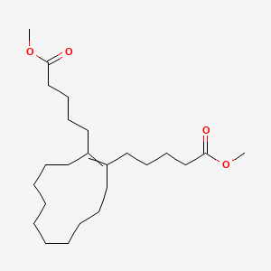 Dimethyl 5,5'-(cyclododec-1-ene-1,2-diyl)dipentanoate