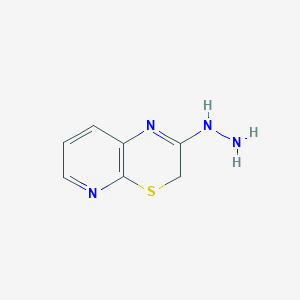 2-Hydrazinyl-3H-pyrido[2,3-b][1,4]thiazine