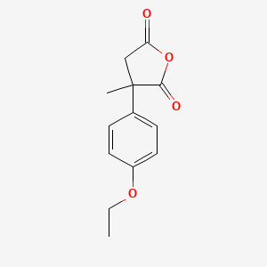 3-(4-Ethoxyphenyl)-3-methyloxolane-2,5-dione