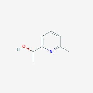 B1451577 (S)-1-(6-methylpyridin-2-yl)ethanol CAS No. 204244-69-9