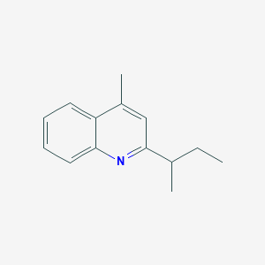 2-(Butan-2-yl)-4-methylquinoline