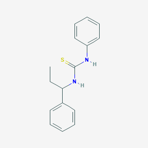 N-Phenyl-N'-(1-phenylpropyl)thiourea