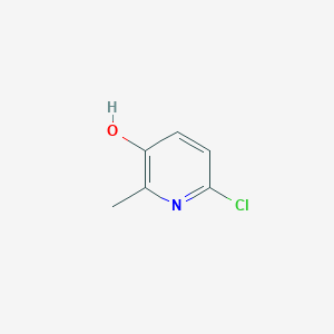 molecular formula C6H6ClNO B1451601 6-Chloro-2-methylpyridin-3-ol CAS No. 218770-02-6