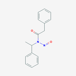 N-Nitroso-2-phenyl-N-(1-phenylethyl)acetamide