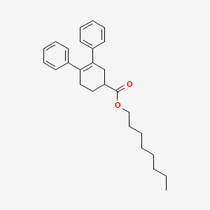 Octyl 3,4-diphenylcyclohex-3-ene-1-carboxylate