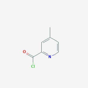 molecular formula C7H6ClNO B1451607 4-甲基吡啶-2-羰基氯 CAS No. 640296-10-2