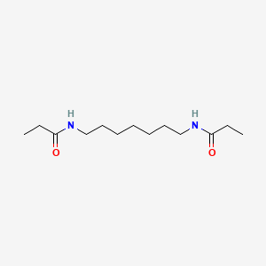 Propanamide, N,N'-1,7-heptanediylbis-