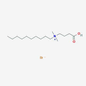 N-(3-Carboxypropyl)-N,N-dimethyldecan-1-aminium bromide