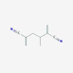 B14516094 3-Methyl-2,5-dimethylidenehexanedinitrile CAS No. 63472-80-0