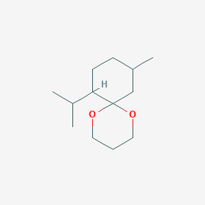 10-Methyl-7-(propan-2-yl)-1,5-dioxaspiro[5.5]undecane