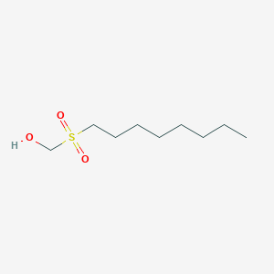 (Octane-1-sulfonyl)methanol