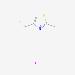 4-Ethyl-2,3-dimethyl-1,3-thiazol-3-ium iodide