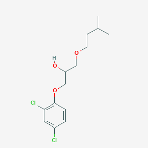 1-(2,4-Dichlorophenoxy)-3-(3-methylbutoxy)propan-2-ol