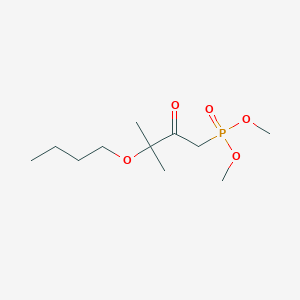 Dimethyl (3-butoxy-3-methyl-2-oxobutyl)phosphonate