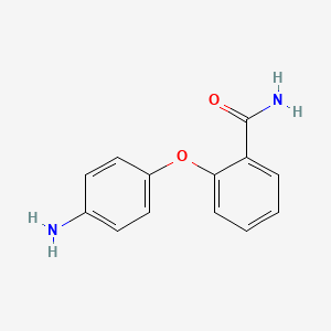B1451632 2-(4-Aminophenoxy)benzamide CAS No. 307308-74-3