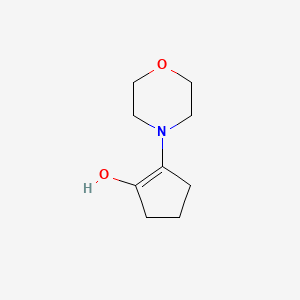 2-(Morpholin-4-yl)cyclopent-1-en-1-ol