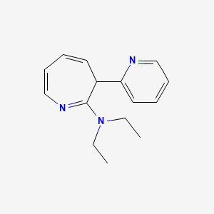 N,N-Diethyl-3-(pyridin-2-yl)-3H-azepin-2-amine