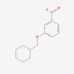 3-(Cyclohexylmethoxy)benzaldehyde