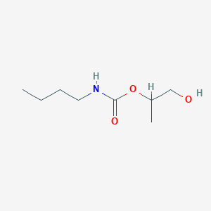 1-Hydroxypropan-2-yl butylcarbamate