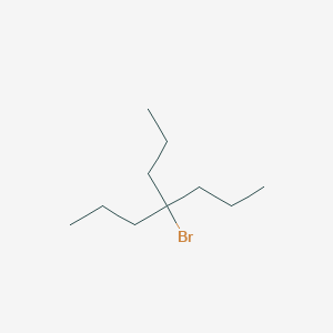 molecular formula C10H21Br B14516732 4-Bromo-4-propylheptane CAS No. 62696-06-4