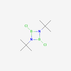 1,3-Di-tert-butyl-2,4-dichloro-1,3,2,4-diazadiboretidine